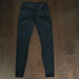 Lululemon Black Wunder Under Leggings